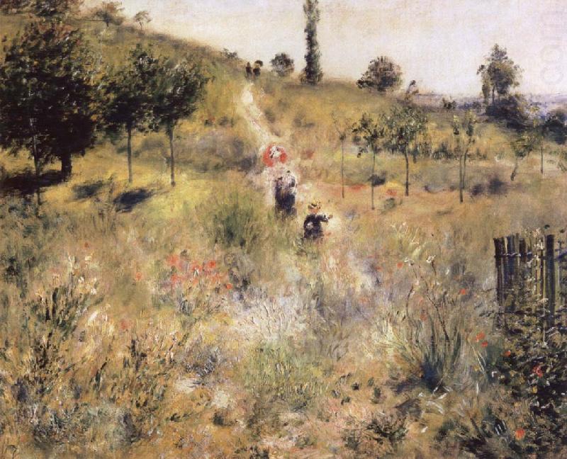 Country Foopath in the  Summer, Pierre-Auguste Renoir